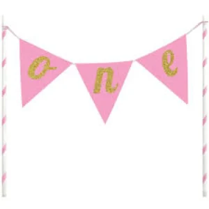 Topo de Bolo 1ºAniversário “One”