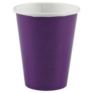 Copos de Papel Roxo
