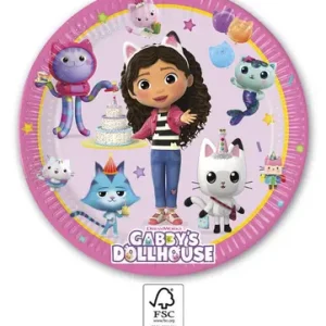 Pratos Grandes Gabby’s Dollhouse