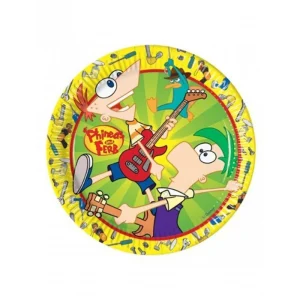 Pratos Pequenos Phineas & Ferb