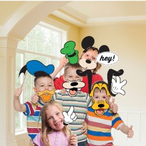 Kit Photo Booth Mickey Mouse e Seus Amigos