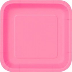 Pratos Quadrados – Rose Indien