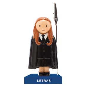 Figura Decorativa Universitária Letras