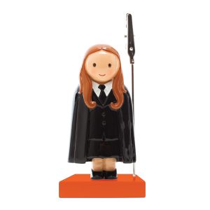 Figura Decorativa Universitária Base Cor de Laranja