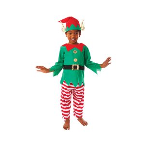 Fato de Elfo de Natal Criança (3-5 Anos)