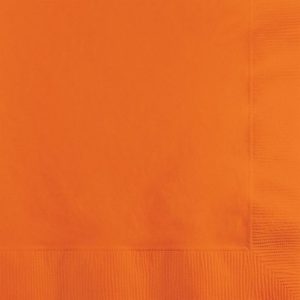 Guardanapos Laranja Grandes – “Sunkissed Orange”