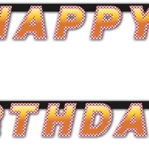 Grinalda “Happy Birthday” Cars – Faísca McQueen