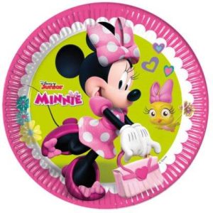 Pratos grandes Minnie Helpers