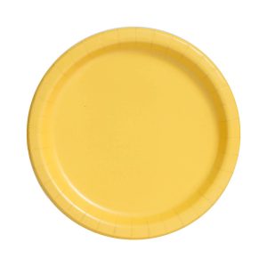 Pratos Pequenos 17cm – Amarelo Torrado