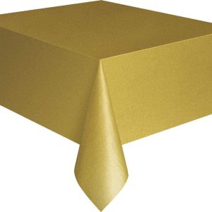 Toalha de Mesa Dourada