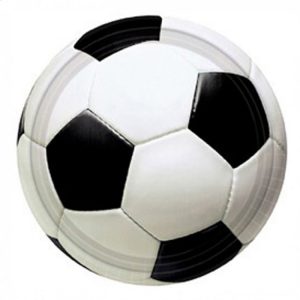 Pratos Futebol 22cm