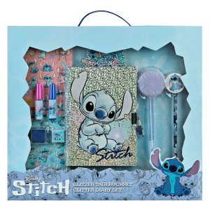 Conjunto de Escrita com Diário Lilo & Stitch