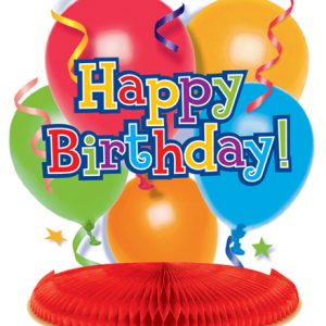 Centro de Mesa “Happy Birthday”