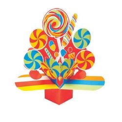 Centro de Mesa 3D Pops-Up Sugar Buzz