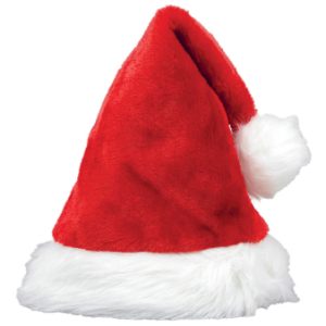 Gorro Pai Natal Vermelho com Pêlo