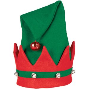 Chapéu Elfo com Sinos