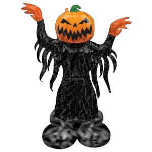 Balão AirLoonz Cabeça de Abóbora Fantasma