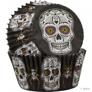 Formas Cupcake Caveira Mexicana