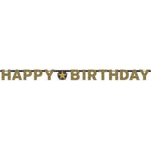 Banner “Sparkling Gold Celebration”