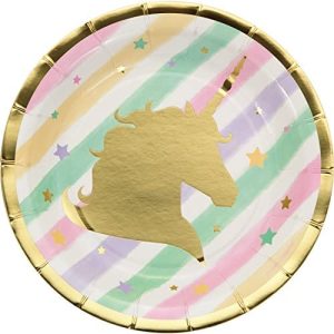 Pratos Unicórnio Brilhante – Unicorn Sparkle