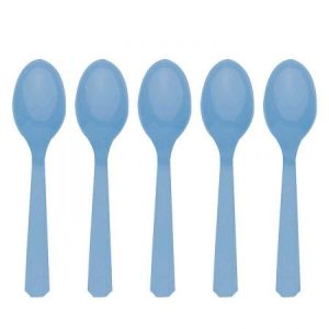Colheres Azul Bebé