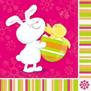 Guardanapos de Páscoa “Bunny Pals”