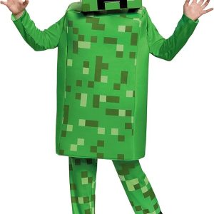Fantasia Infantil Deluxe Creeper Minecraft