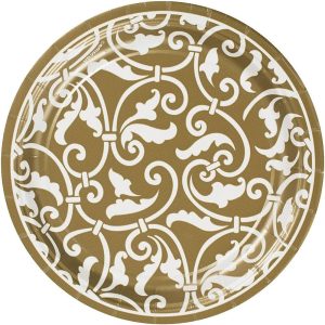 Pratos Pequenos “Ouro Ornamental”