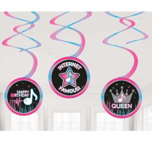 Decorações de teto Swirl – TikTok