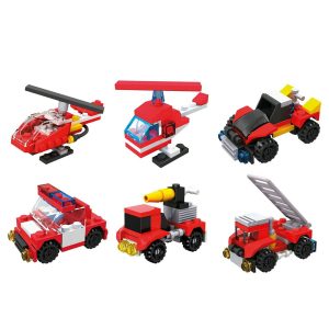 Veículos Cubix Bombeiros 6 Modelos