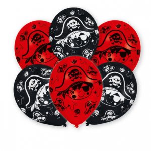 Conjunto de Balões Latex Piratas (6)