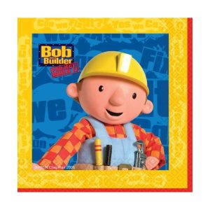 Guardanapos Bob Construtor