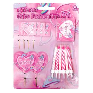 Kit Decoração de Bolo – Princess Sparkle