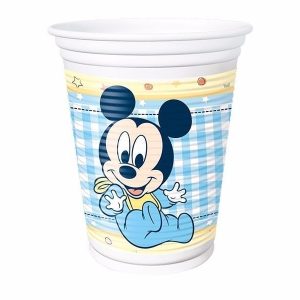 Copos Baby Mickey 200ml c/8