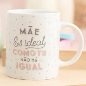Caneca Mr. Wonderful – Mãe, És Ideal, Como Tu Não Há Igual
