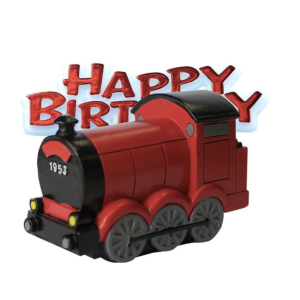 Decoração de Bolo Happy Birthday – Comboio