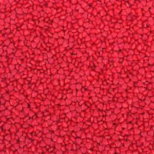 Mini Corações 3D Vermelho
