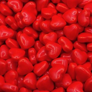 Corações 3D Vermelho