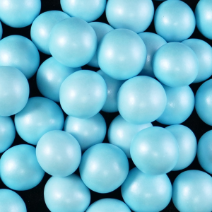 Esferas Crocantes Azul Bebé