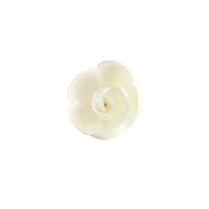 Dekora Rosa Branca Pequena Ref 126007