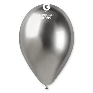 Balão Prata Brilhante 30cm