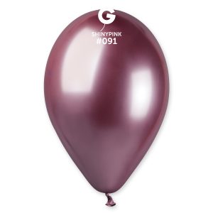 Balão Rosa Brilhante 30cm