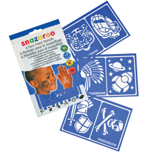 6 Stencils Fantasia Menino – Snazaroo