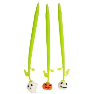 Caneta Halloween Ghost & Pumpkin