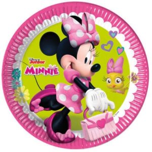 Pratos Minnie Happy Helpers 23cm c/8