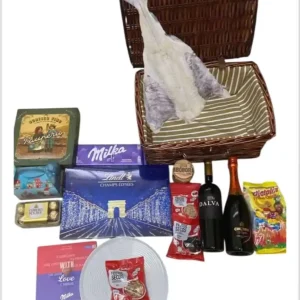 Cabaz Tradição & Luxo com Bacalhau e Vinhos Selecionados