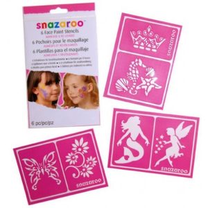 6 Stencils Fantasia Menina – Snazaroo
