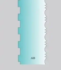 Alisador Acrilico Cristal 23x9cm A08