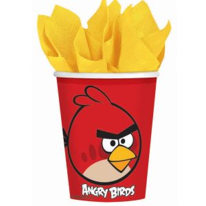 Copos de Papel Angry Birds