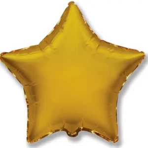 Balão Foil Estrela Dourada Jumbo 76cm